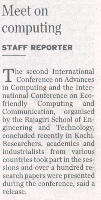 International conference on  ICACC 2012 and ICECCS 2012